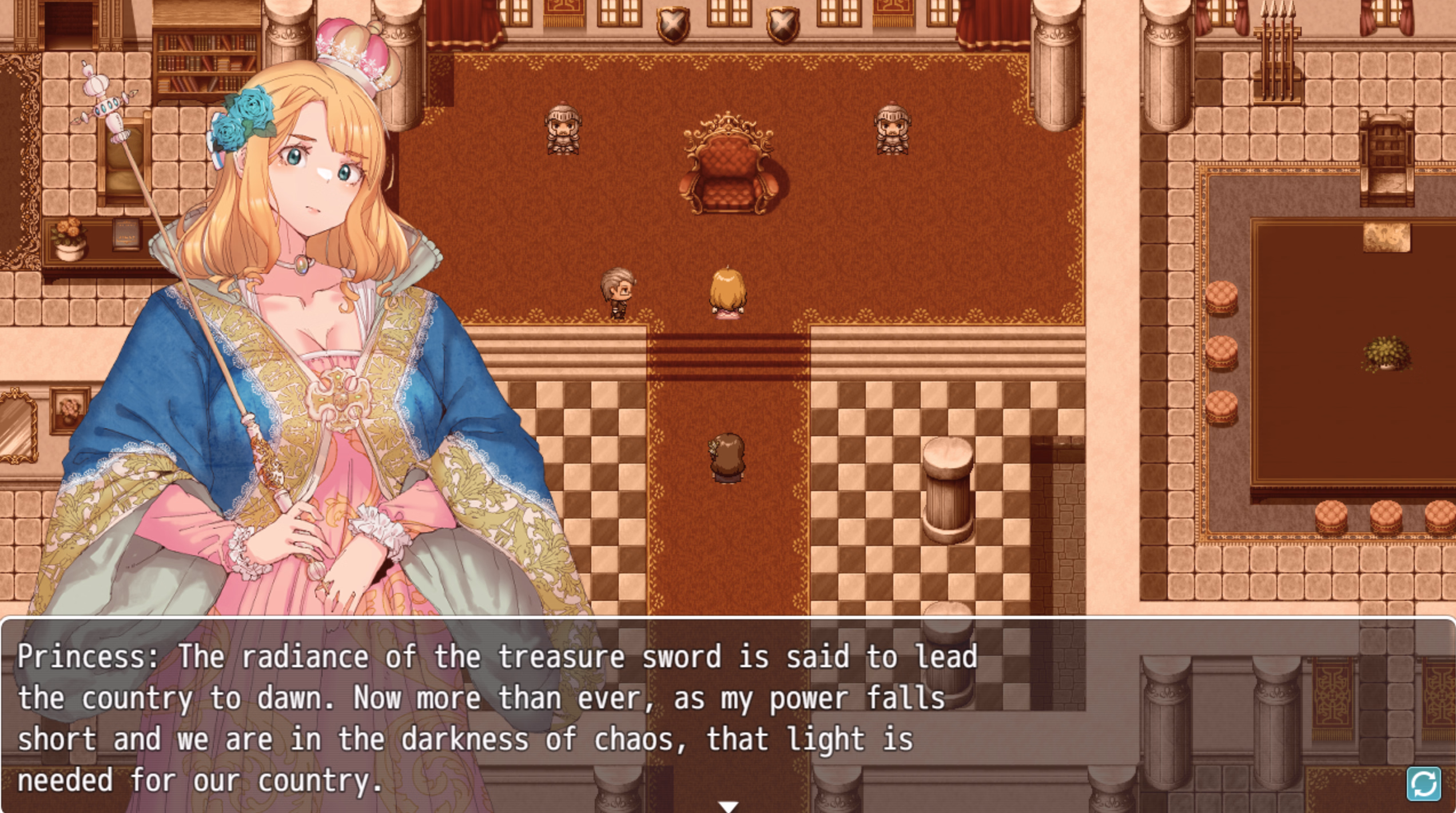 RPGM Completed Knight in the Darkness ~The Twilight Kingdom's Lady Knight, Reisha~ [v1.05] [shizuka namigiwa]