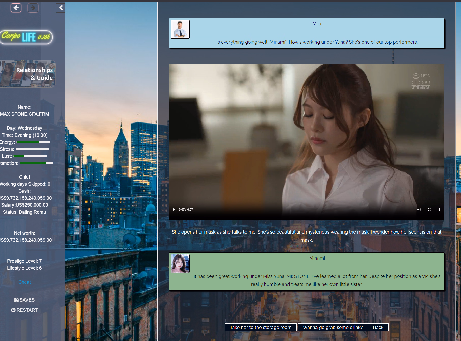 HTML Completed Corpo Life [v0.19] [CorpoLife_dev]