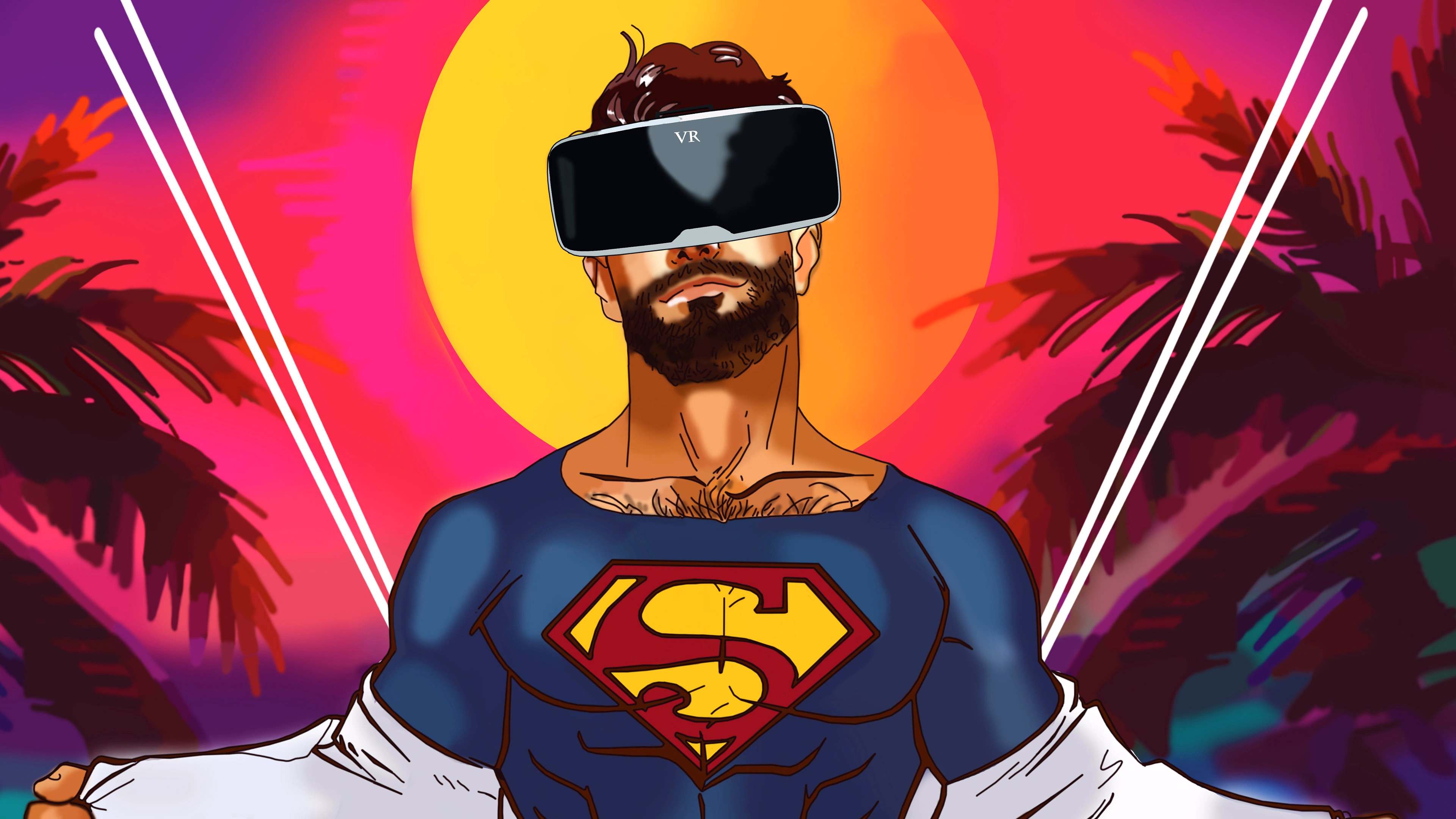 VN Ren'Py Abandoned VR Gave Me Powers ?!?? [v0.1.5] [Chancla Studio]