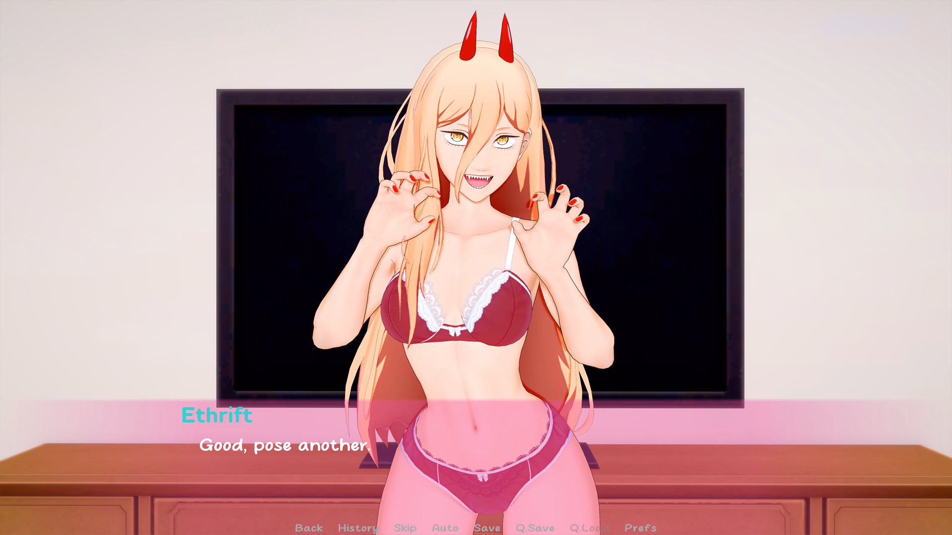 VN Ren'Py My Waifu Wants to Become a Pornstar [v1.1] [Ethrift Studios]
