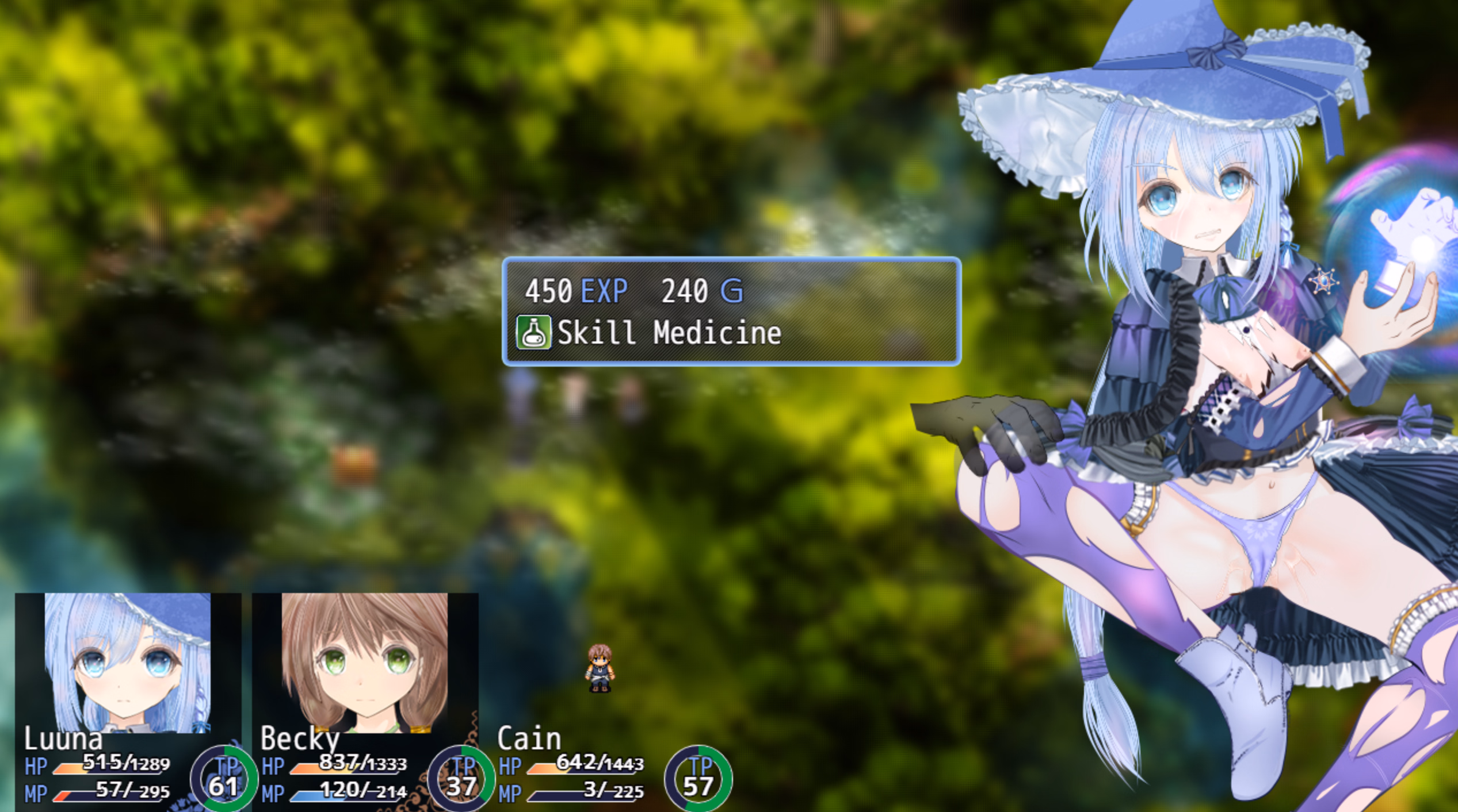 RPGM Completed Blue Mage Luna [v1.6] [Doujin Circle Gyu]