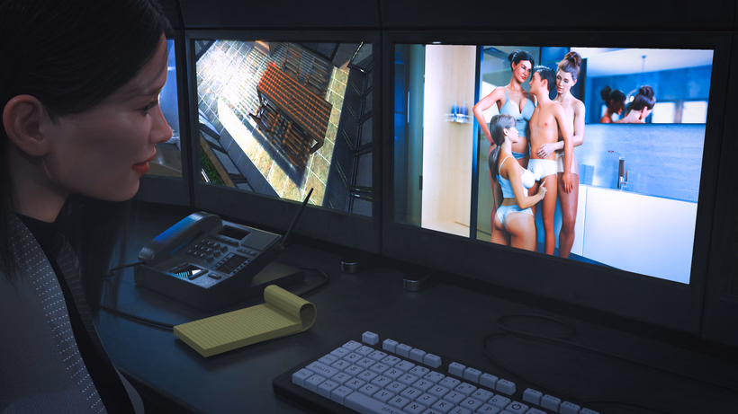 VN Ren'Py QPrey 2: House Arrest [v0.06] [Rwocie] download