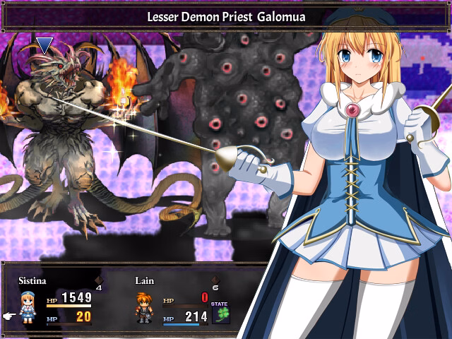 RPGM Completed Sword Princess Sistina [v1.01] [Doujin Circle Gyu!]