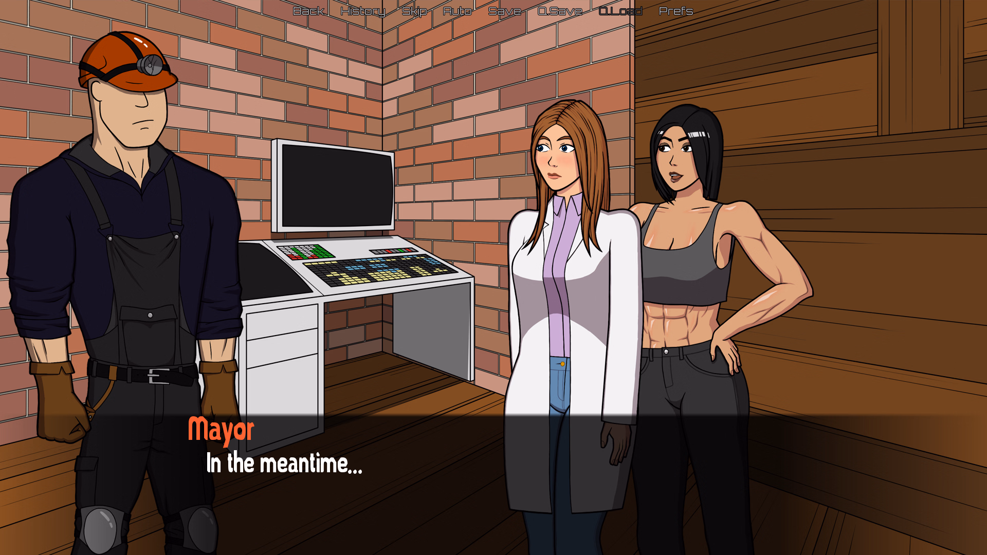 Ren'Py Abandoned Underground: A Hot Story [v0.03.1] [Lewd Tracker]