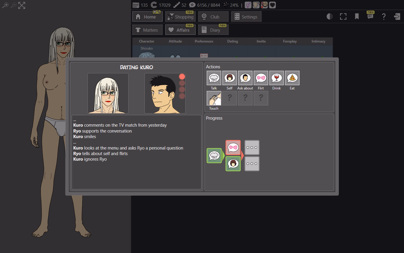 HTML Wandering Ryo [v1.9.0] [Hexoticas]