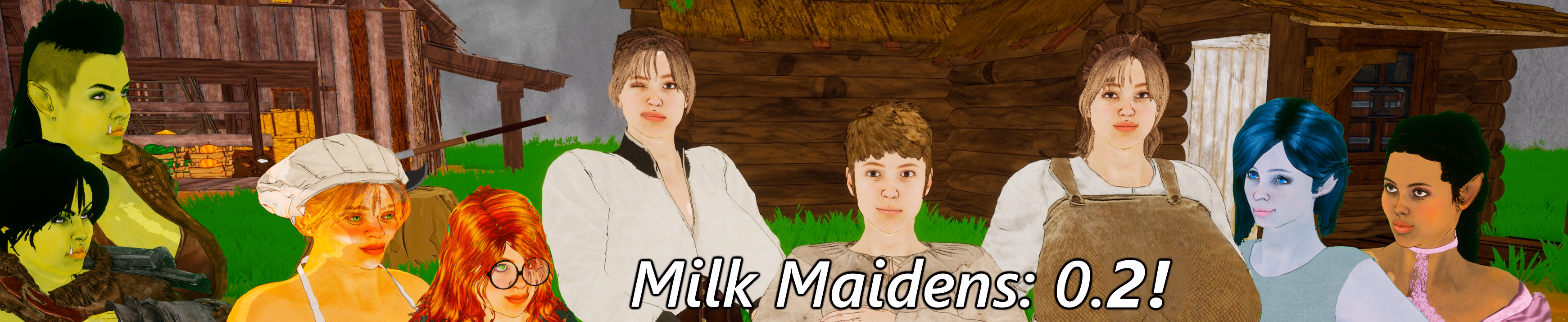 Ren'Py Abandoned Milk Maidens [v0.2] [Goblincore]