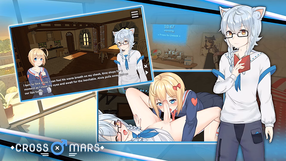 VN Ren'Py Completed Cross Mars [v1.01] [Top Hat Curious]