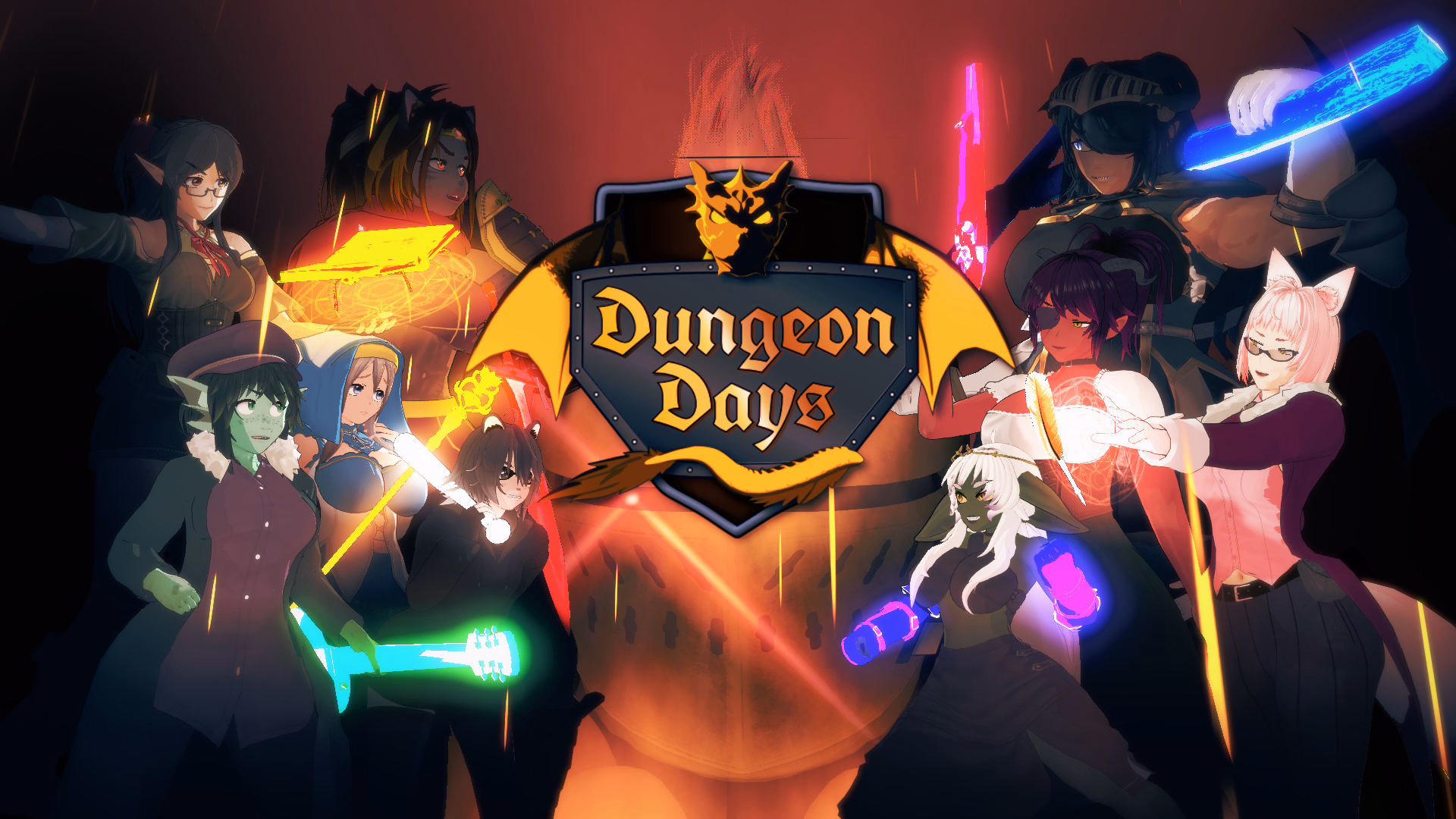 VN Ren'Py Abandoned Dungeon Days [v0.09] [Buba] download