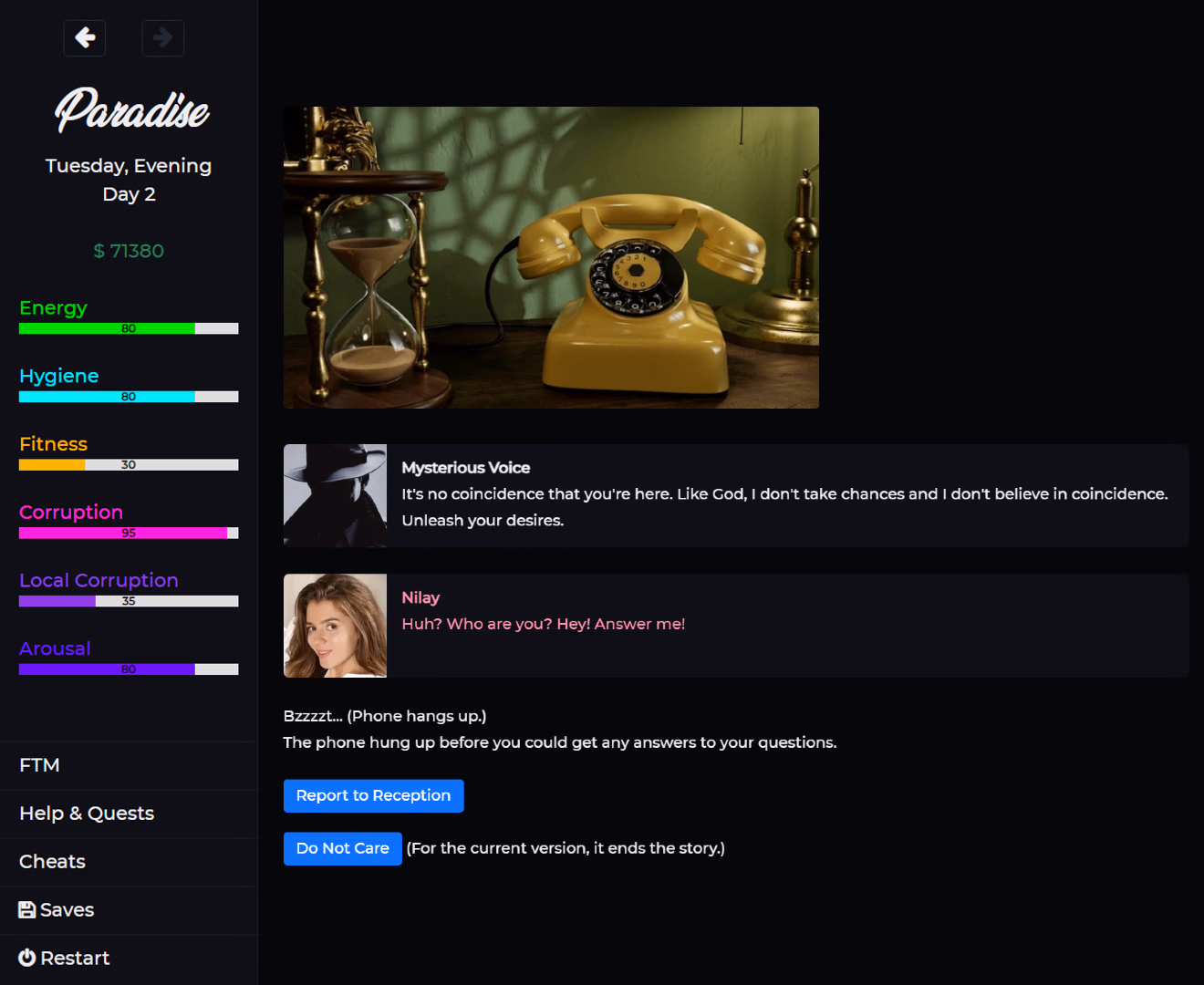 HTML Abandoned Paradise: Unleash Your Desires [v0.6.1] [Peanut Games]