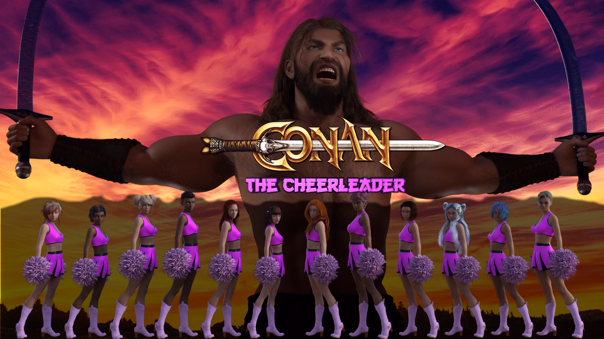 VN Ren'Py Abandoned Conan the Cheerleader [Prologue v0.1] [ALGames] download