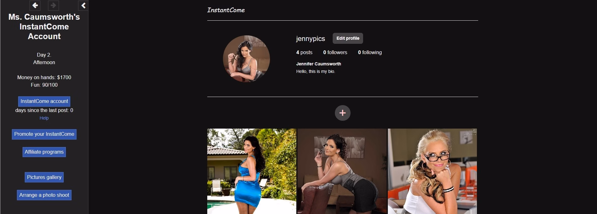HTML Abandoned Ms. Caumsworth's InstantCome Account [v0.1 Demo] [Max Craving] download