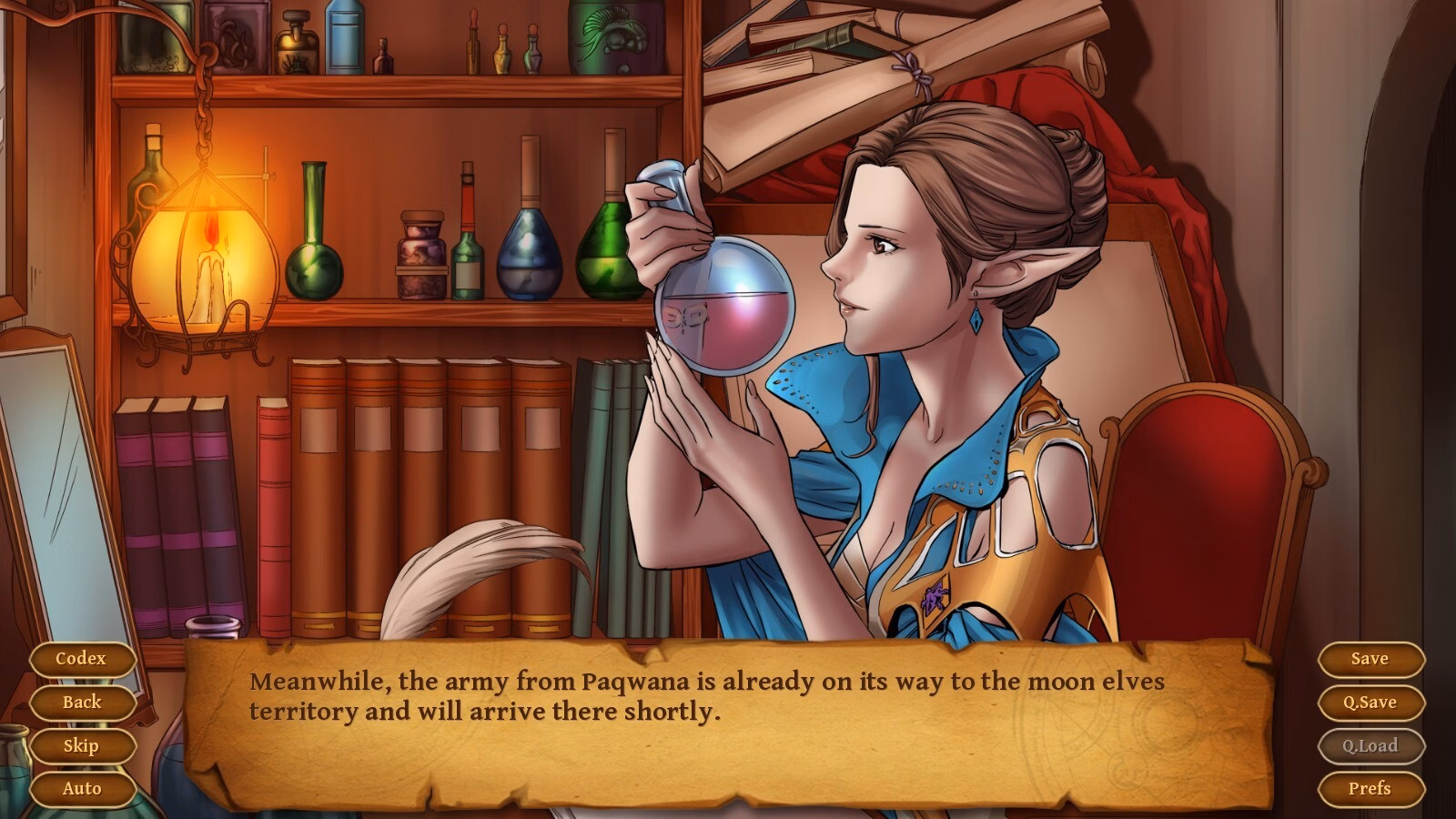 VN Ren'Py Completed Tales Of Aravorn: An Elven Marriage [v1.0.6] [Winter Wolves]