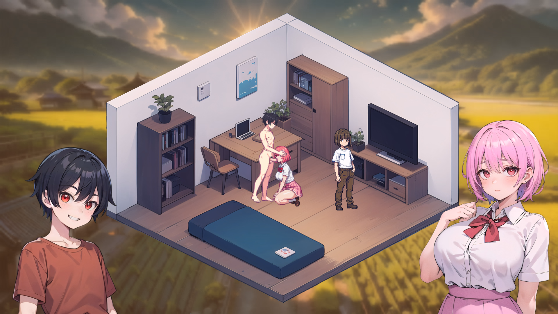 Ren'Py Abandoned Gaming Sessions [v0.5] [Shiro Game Studio]