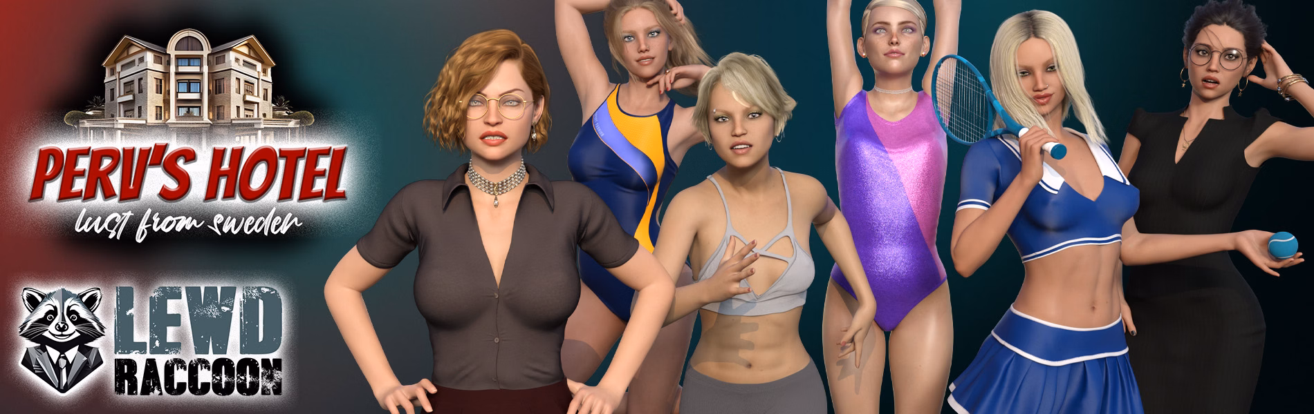 VN Others Perv's Hotel, Lust from Sweden [v0.319] [Lewd Raccoon Games]