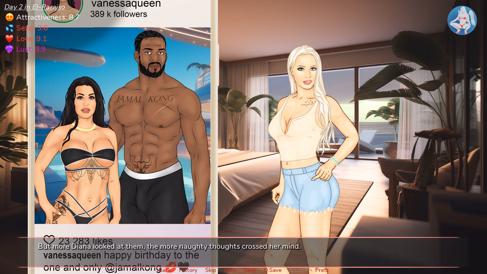 VN Ren'Py Abandoned Unholy Angel: Wedding Adventures [v0.4 Epilogue] [Bunny Devil]
