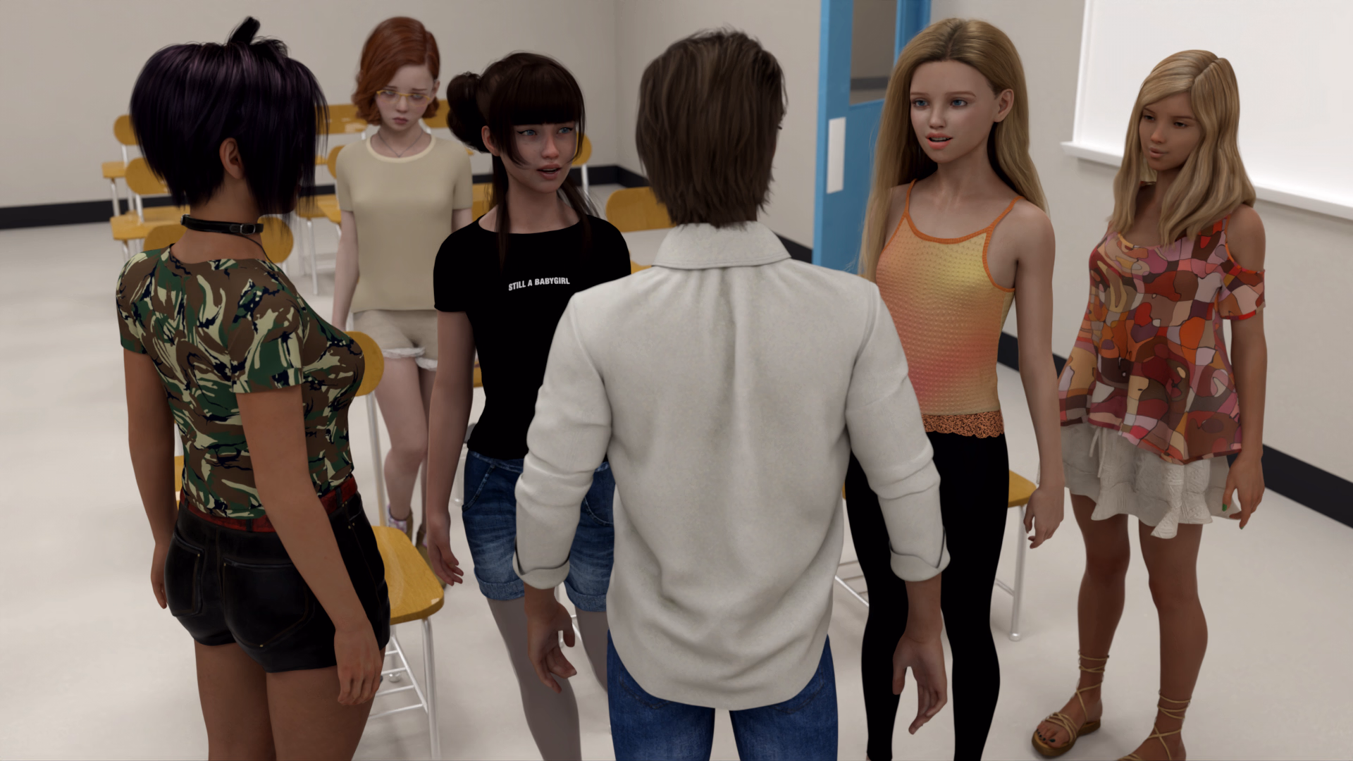 VN Ren'Py Abandoned The Fosters: Back 2 School [v0.6.a2] [_13_]