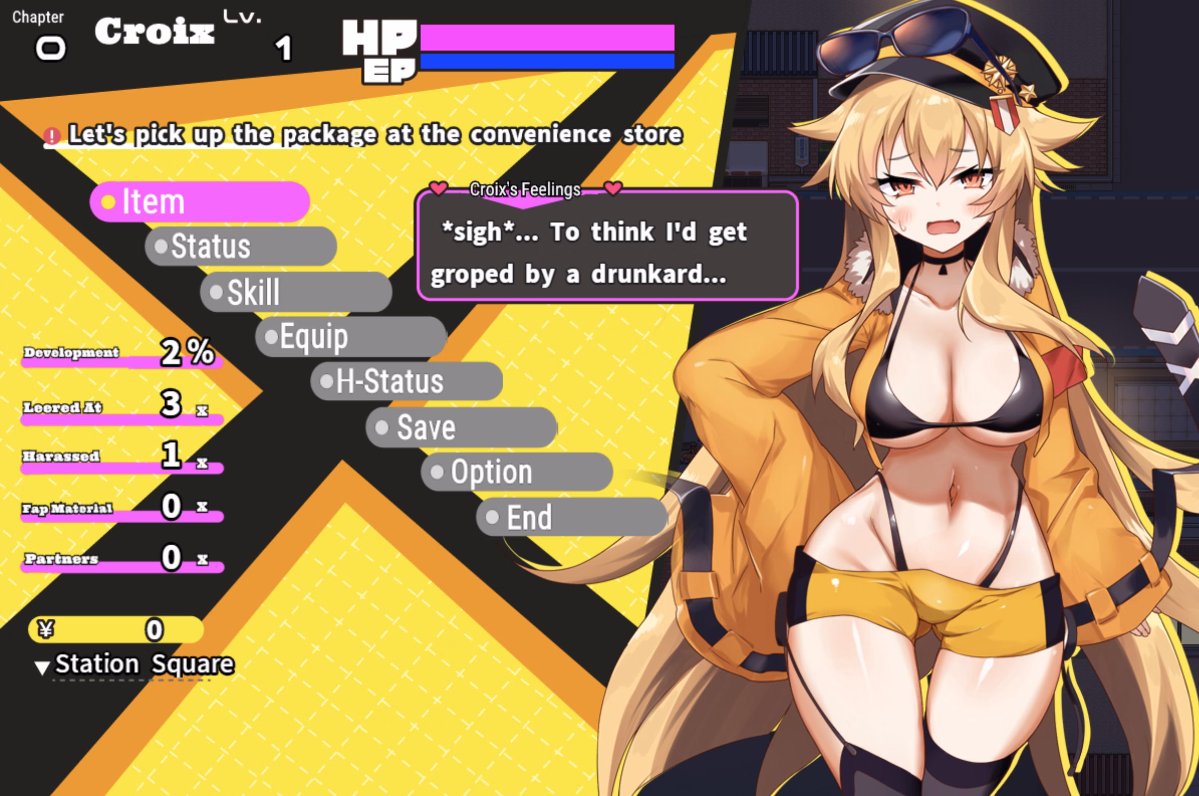 RPGM Completed Croix X Scramble [v1.08] [ninjinpasta]