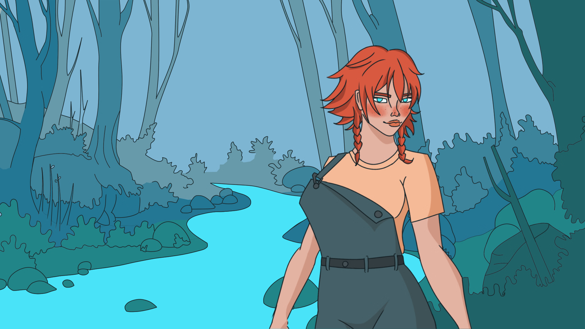 VN Ren'Py The Violets [v2.1] [mustache&monsters]