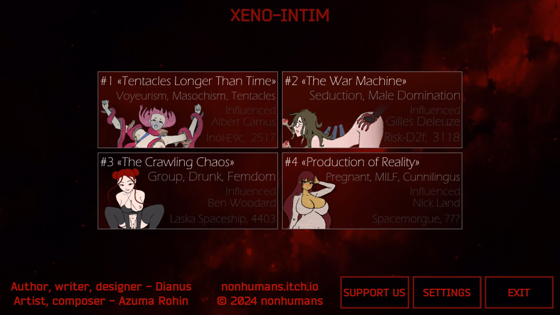 VN Others XENO-INTIM [Ep. 4 Demo] [nonhumans]