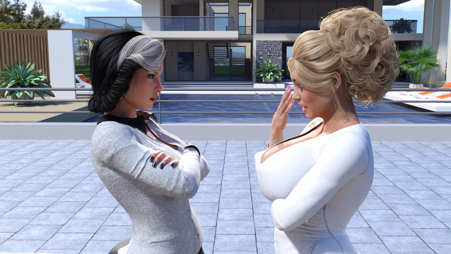 Ren'Py Milf's Resort - Fan Remake/Renpy Port [v0.03] [DarkClone]