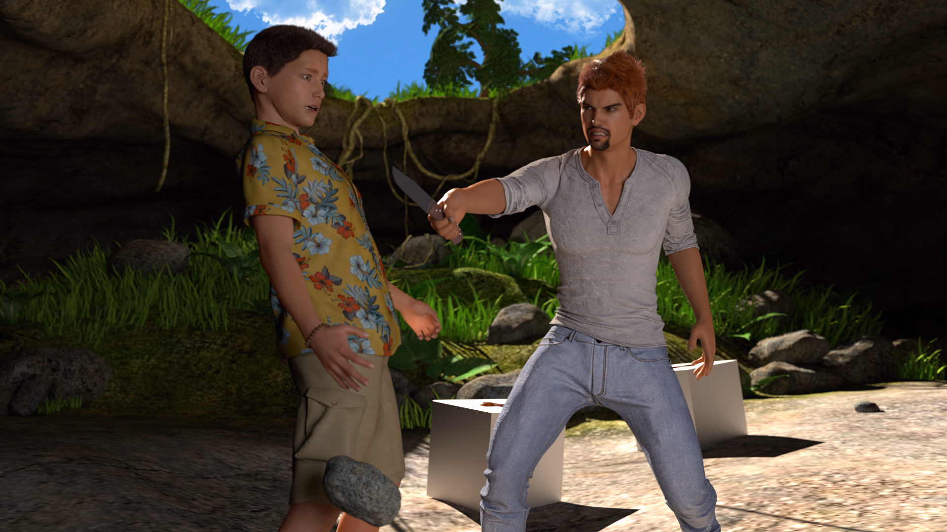Ren'Py Milf's Resort - Fan Remake/Renpy Port [v0.03] [DarkClone]