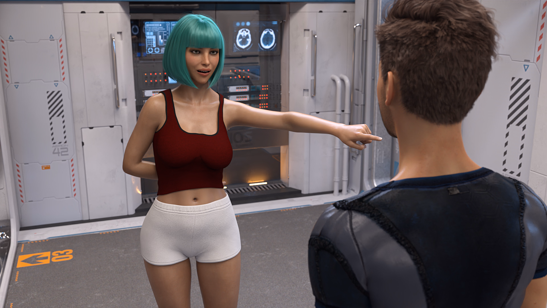 Ren'Py Stranded in Space [Days 1-20] [WildMan Games]