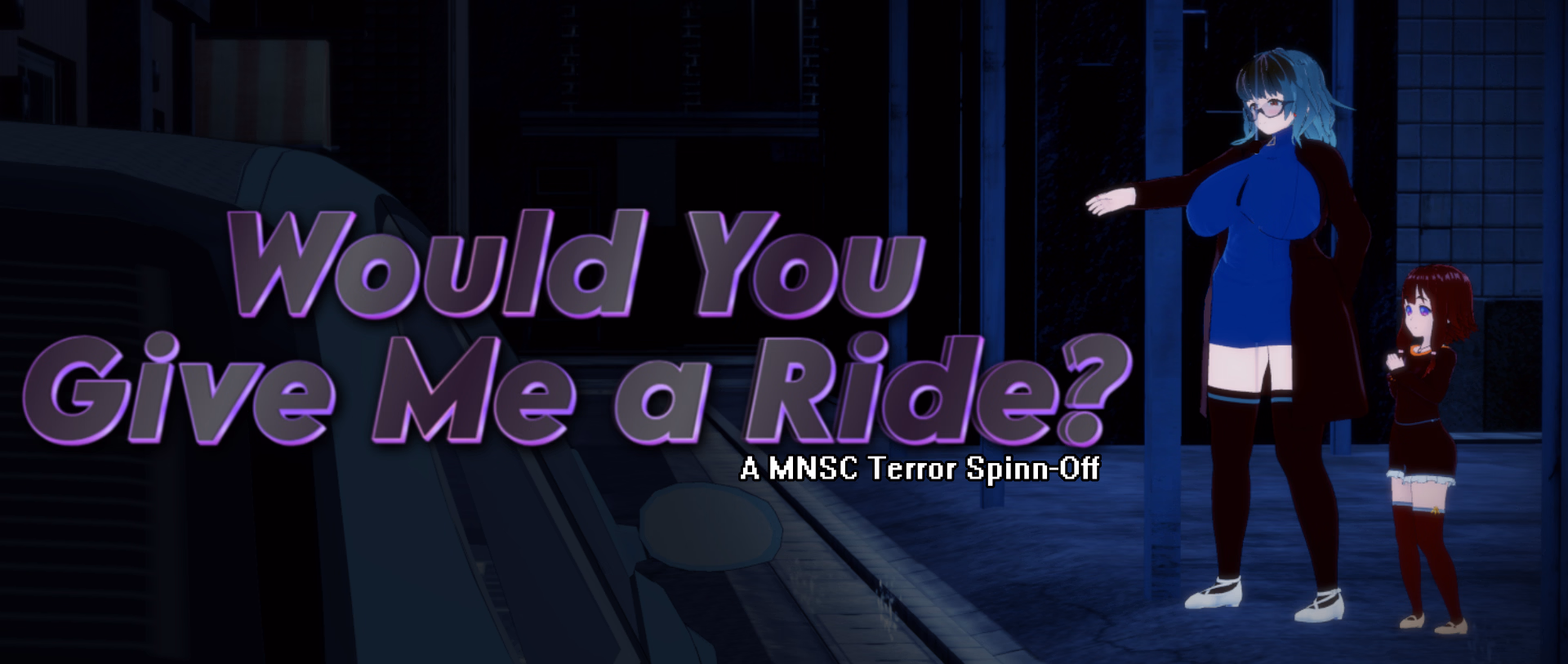 VN Ren'Py Completed Would You Give me a Ride? [v1.0 Final] [Abbys_Cat]