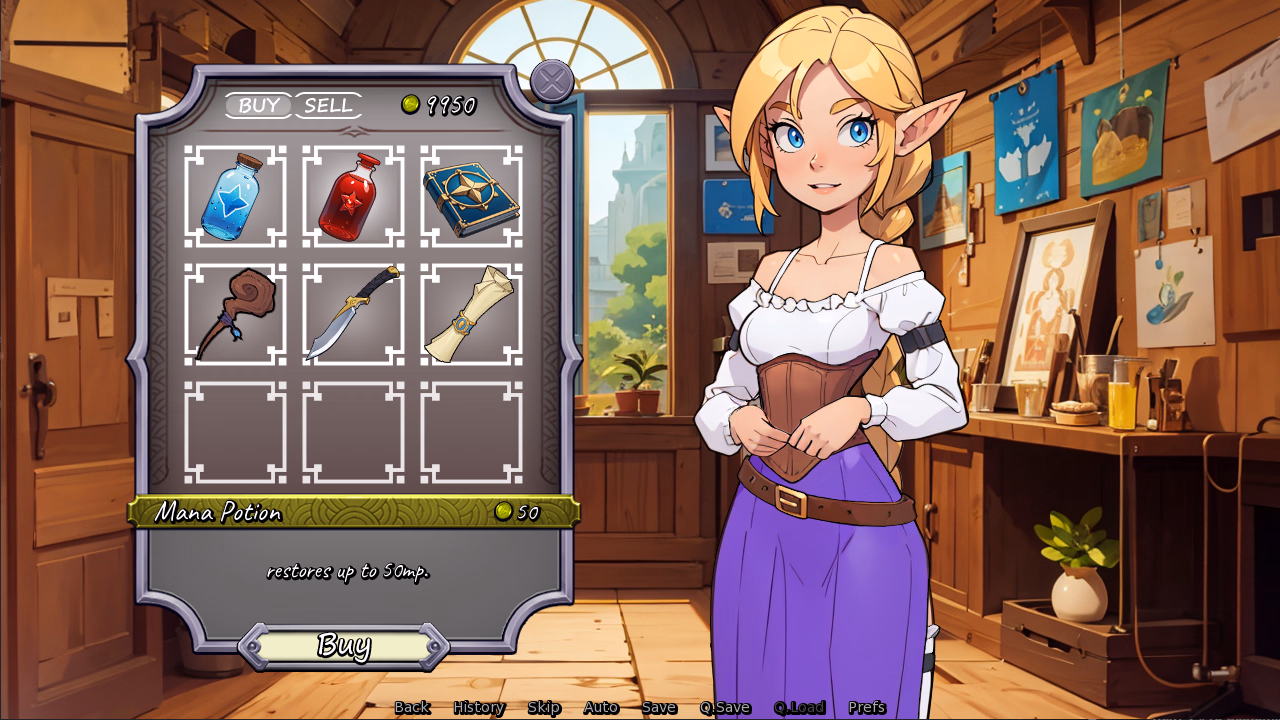 Ren'Py NPC Tales: The Shopkeeper [v0.0.9] [D.mon Games]