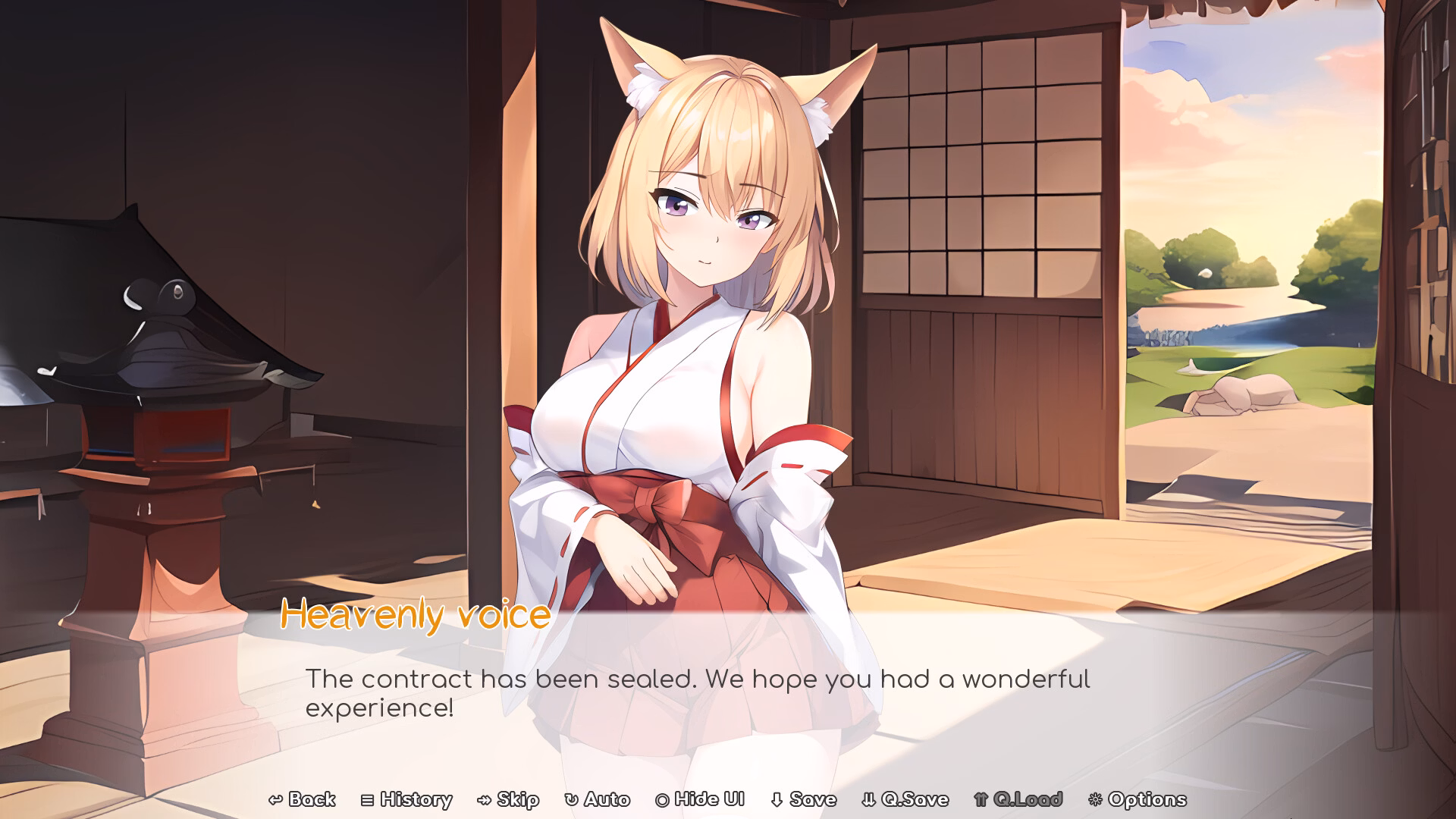 VN Ren'Py Completed Fox Spirit Contract [Final] [Artoonu]
