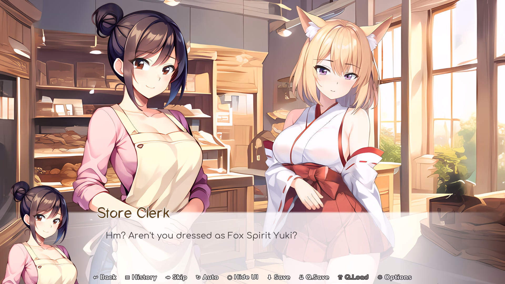 VN Ren'Py Completed Fox Spirit Contract [Final] [Artoonu]