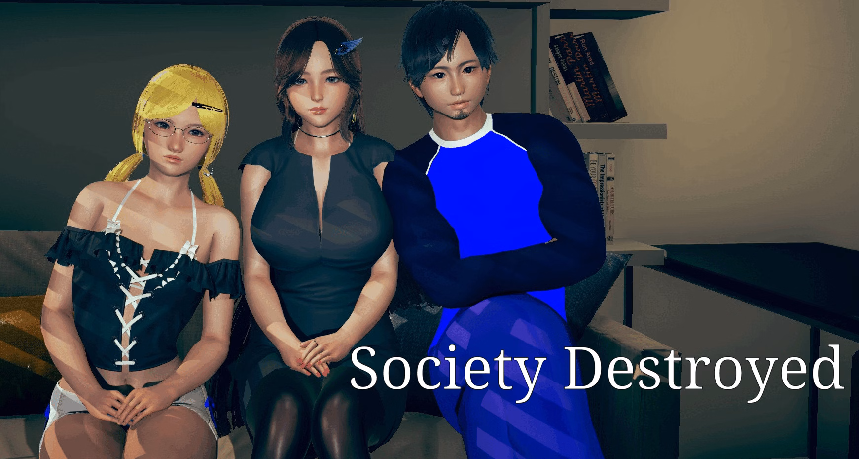 VN Ren'Py Society Destroyed [v1.2] [BlueClear]