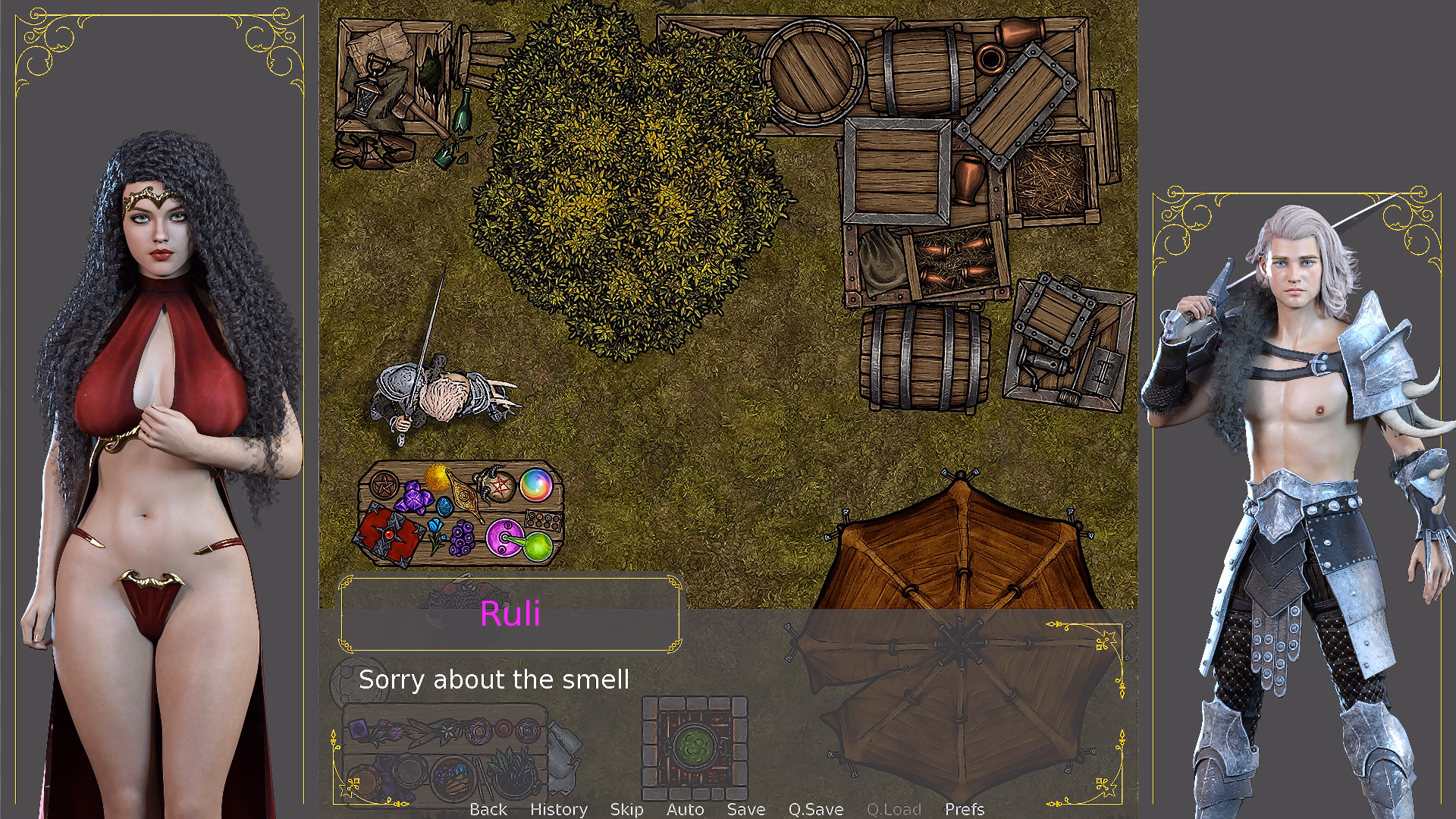 Ren'Py Abandoned The Gate of Thamri [v1.0] [SpicyChipbySpaceShip]