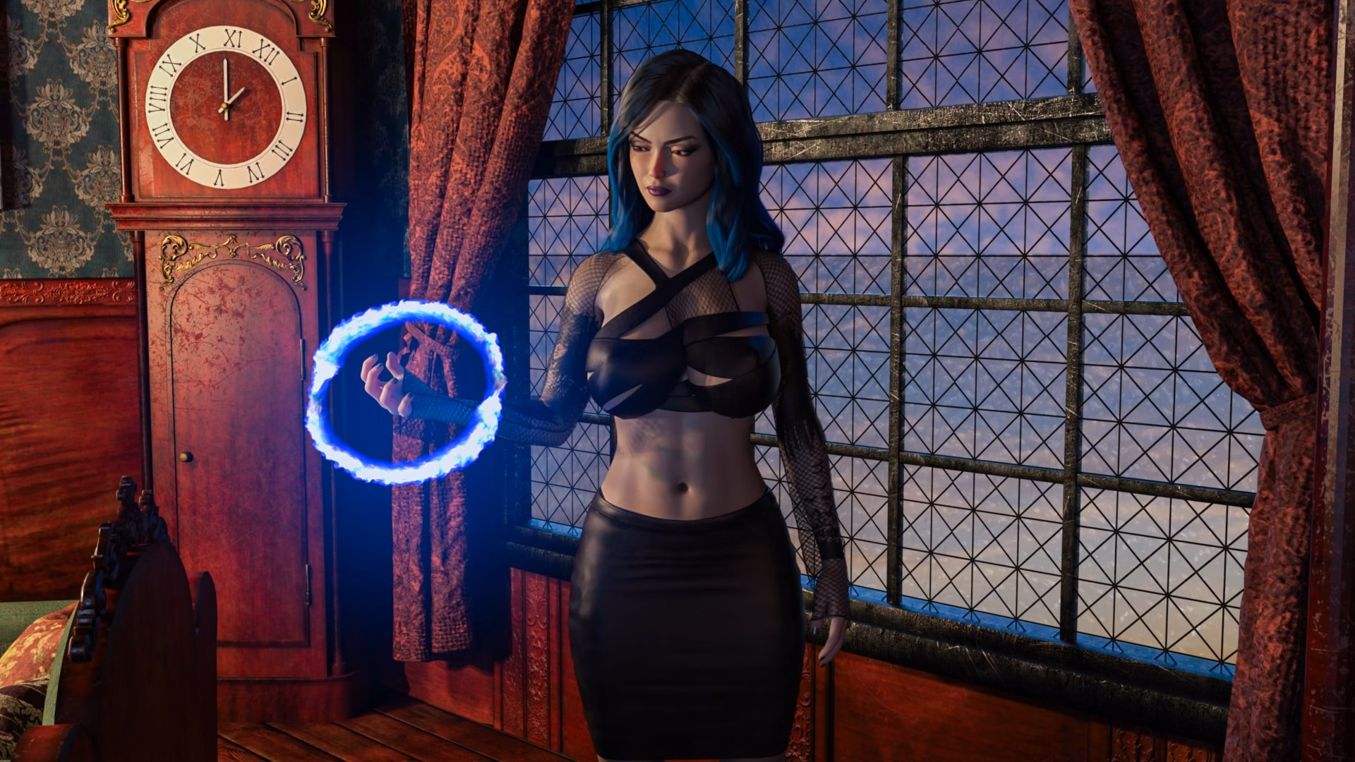 VN Ren'Py Abandoned Hybridia [v0.5.24] [Black Hood Games]