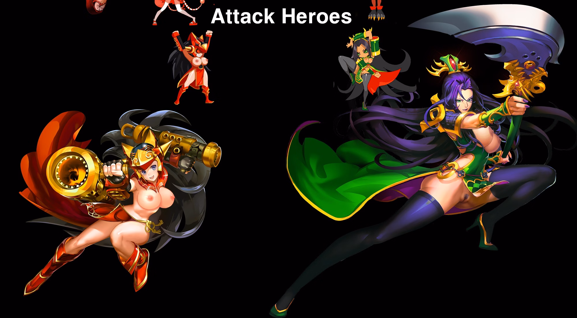 Unity Completed Attack Heroes [v1.08] [Ejoy Games]