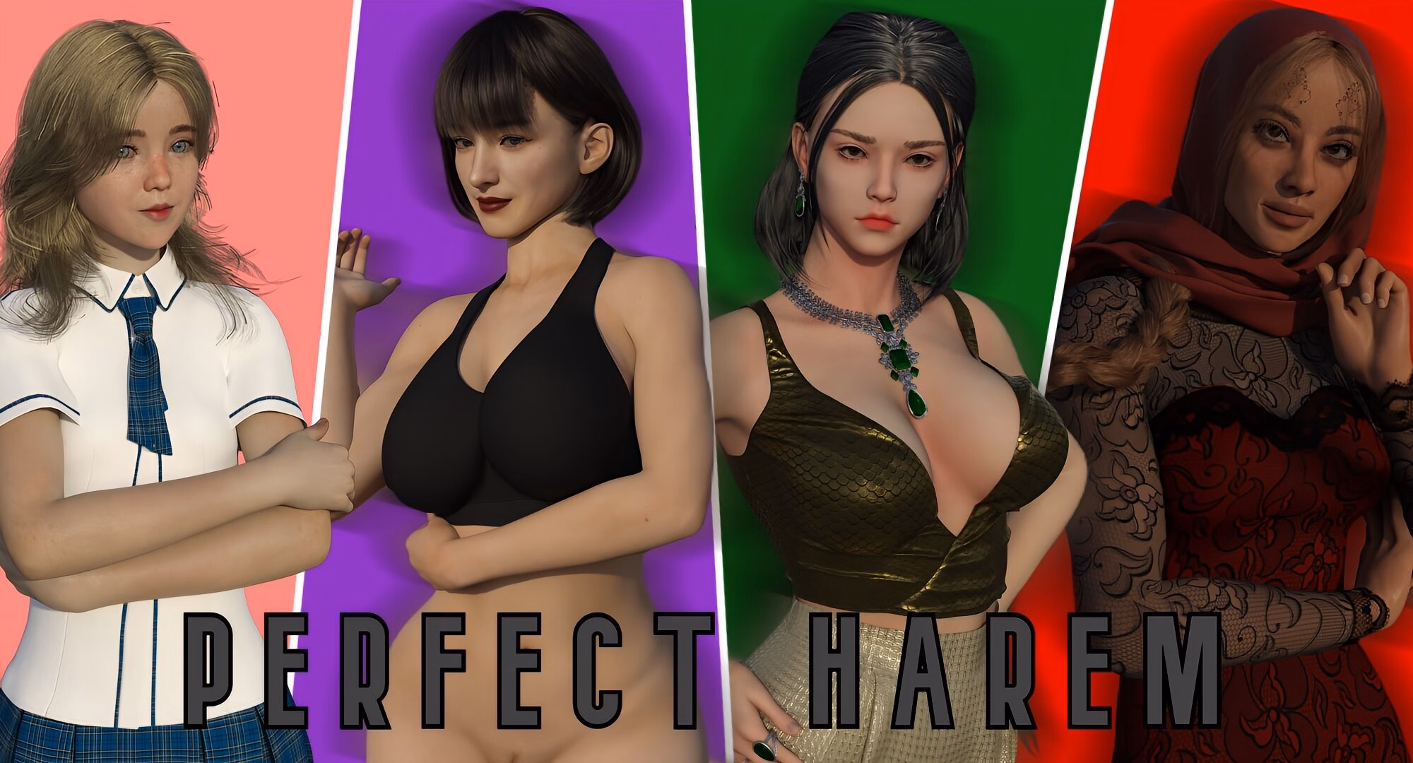 VN Ren'Py Abandoned Perfect Harem [v0.02] [White Night Studio] download