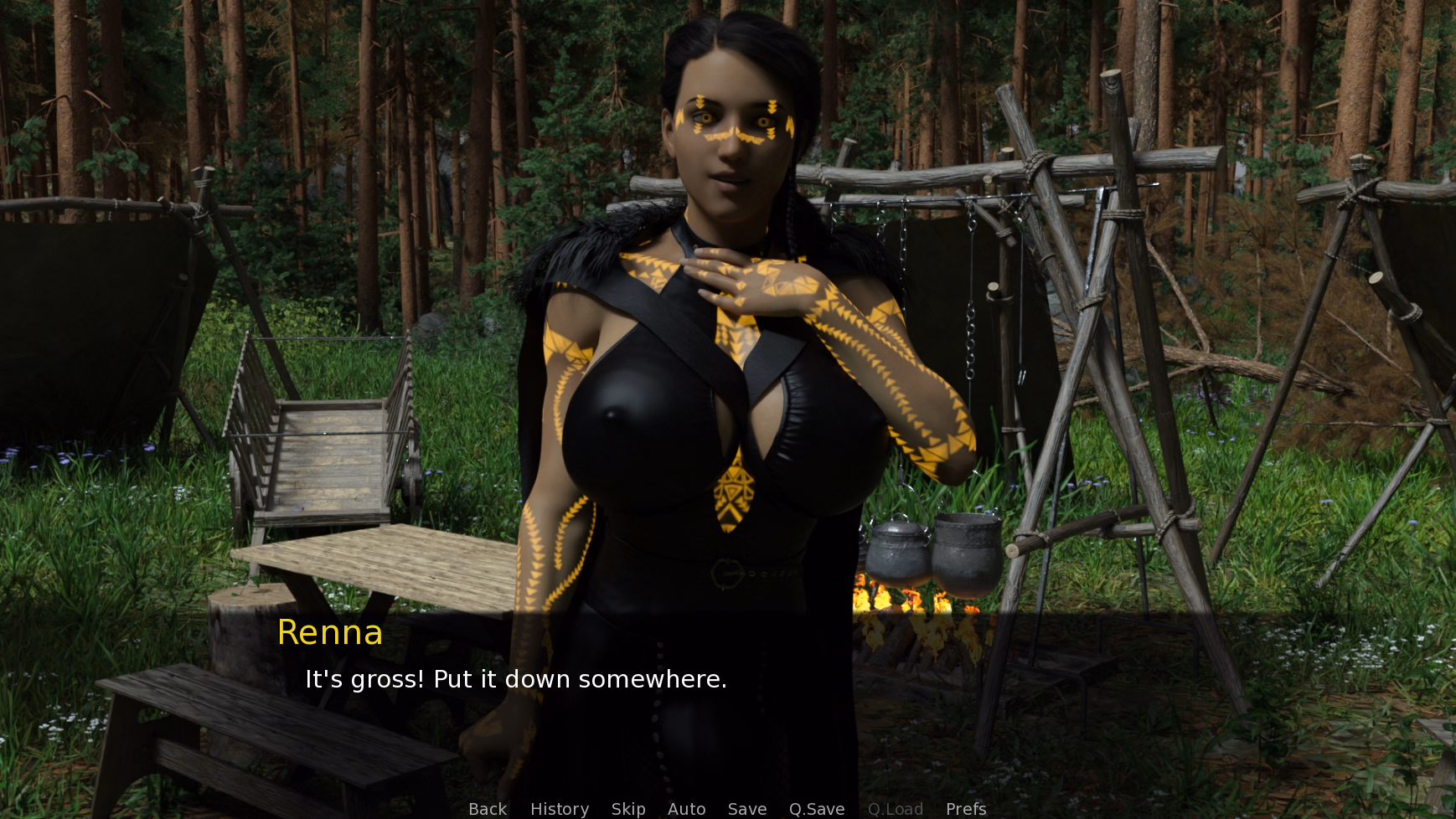 VN Ren'Py Completed One Barbarian Futa Tribe Chapter 2: Red [v1.01] [Zelltin]