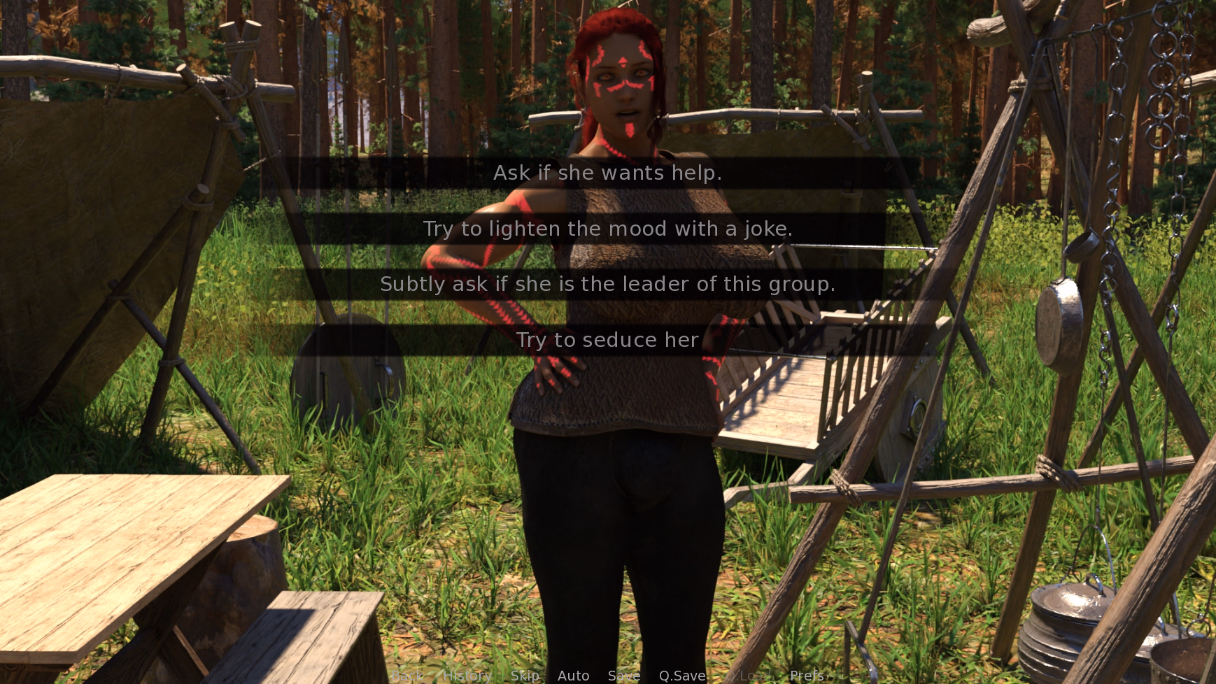 VN Ren'Py Completed One Barbarian Futa Tribe Chapter 2: Red [v1.01] [Zelltin]