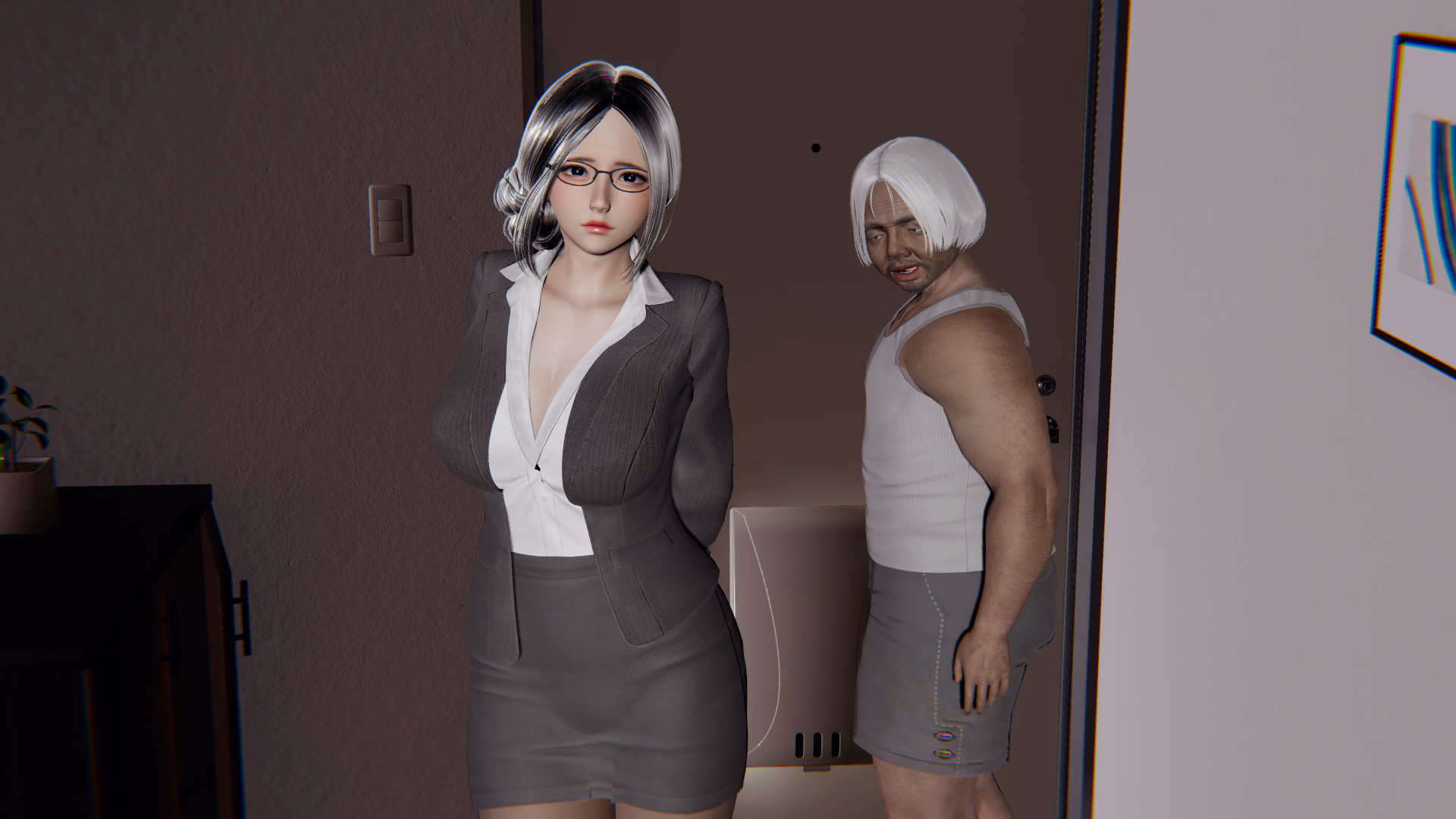 VN Ren'Py Abandoned Lustful Whispers [0.1 Remake] [Let's NTR]