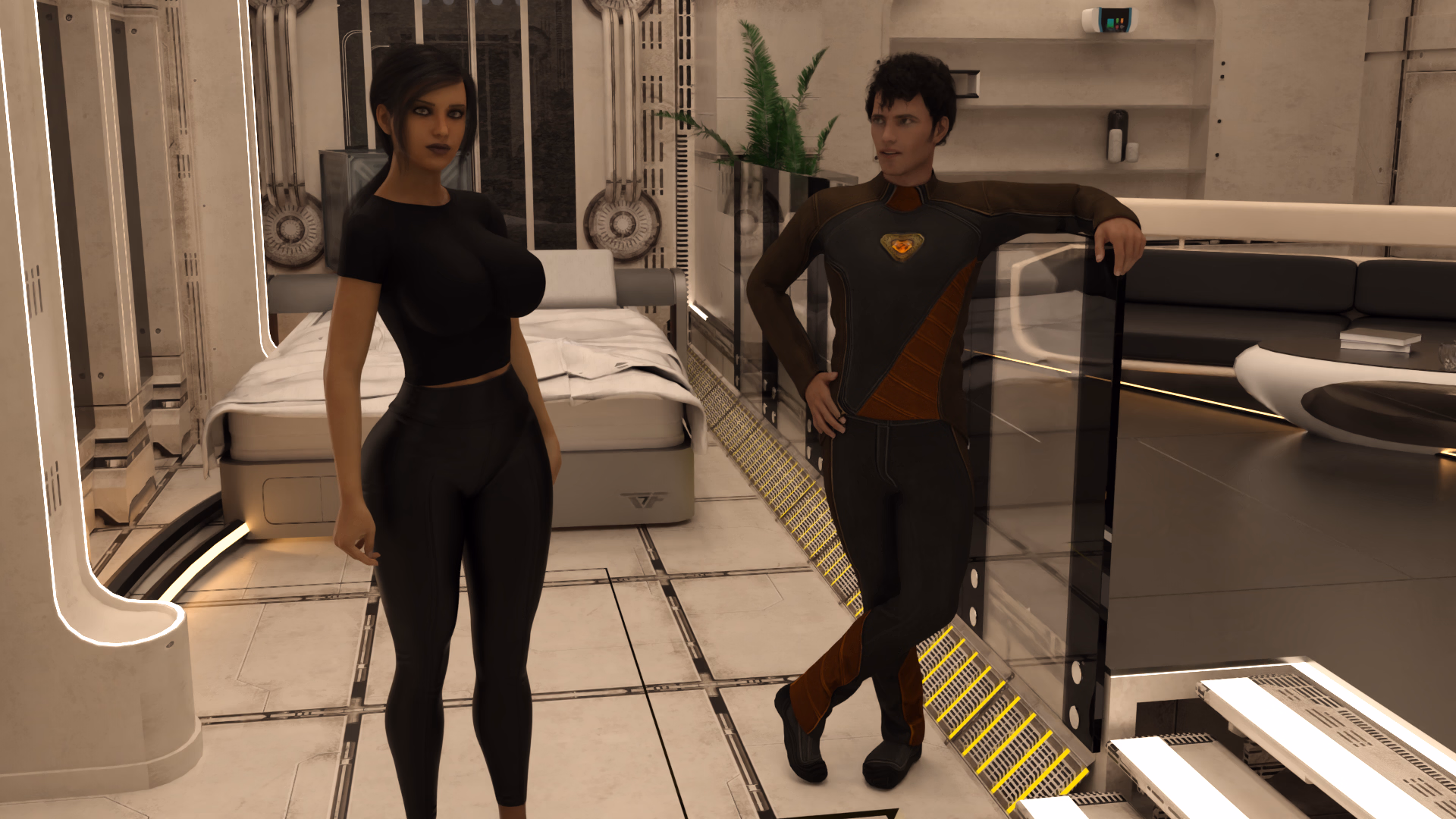 VN Ren'Py Abandoned Navigating The Rift [v0.5] [TrippyDippity]