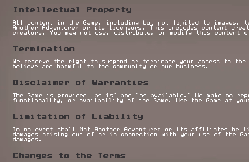 Ren'Py Abandoned Not Another Adventurer! [v0.0.1.1] [Not Another Adventurer!]