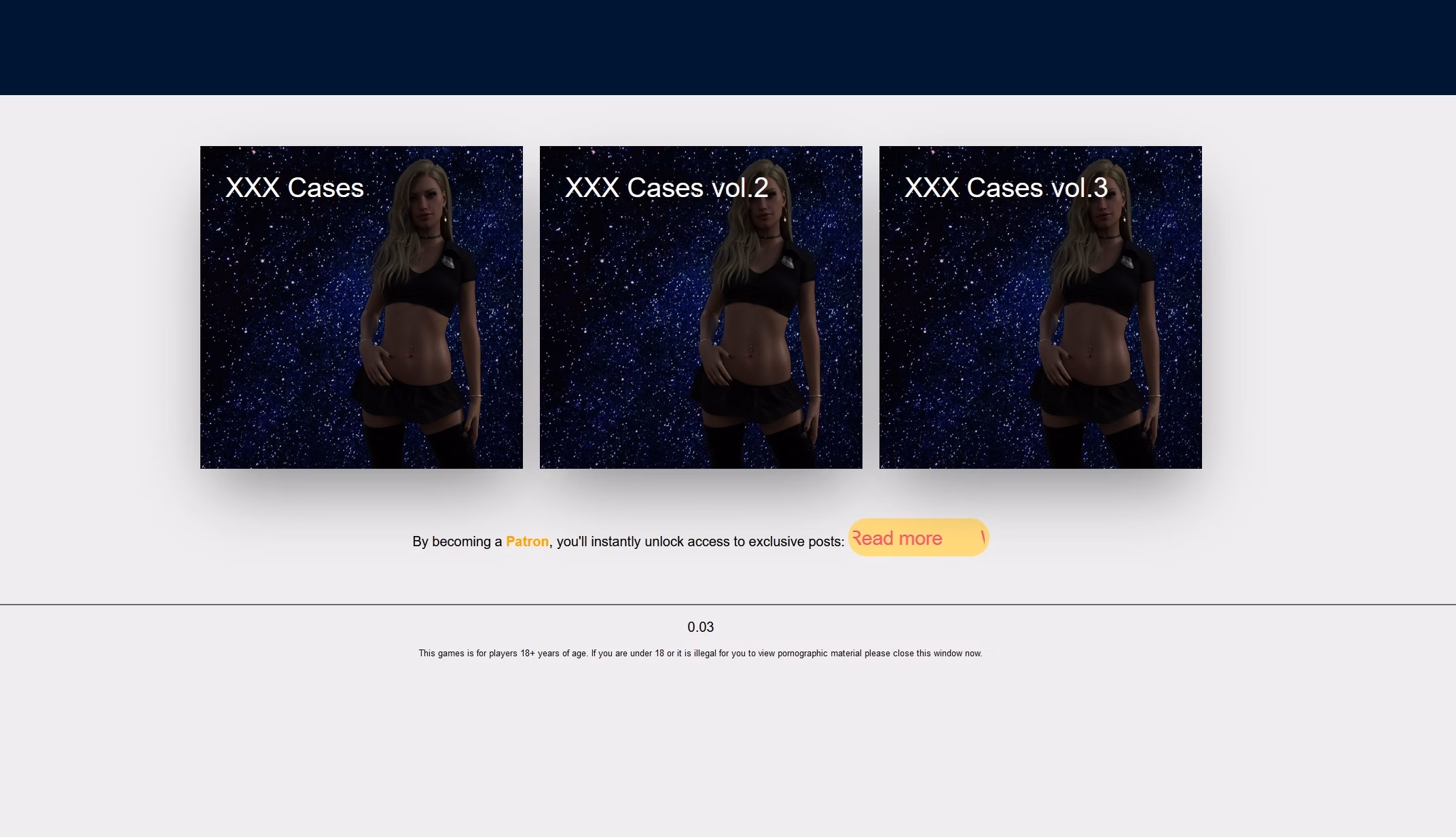 HTML Abandoned XXX CASES [v0.03] [root]