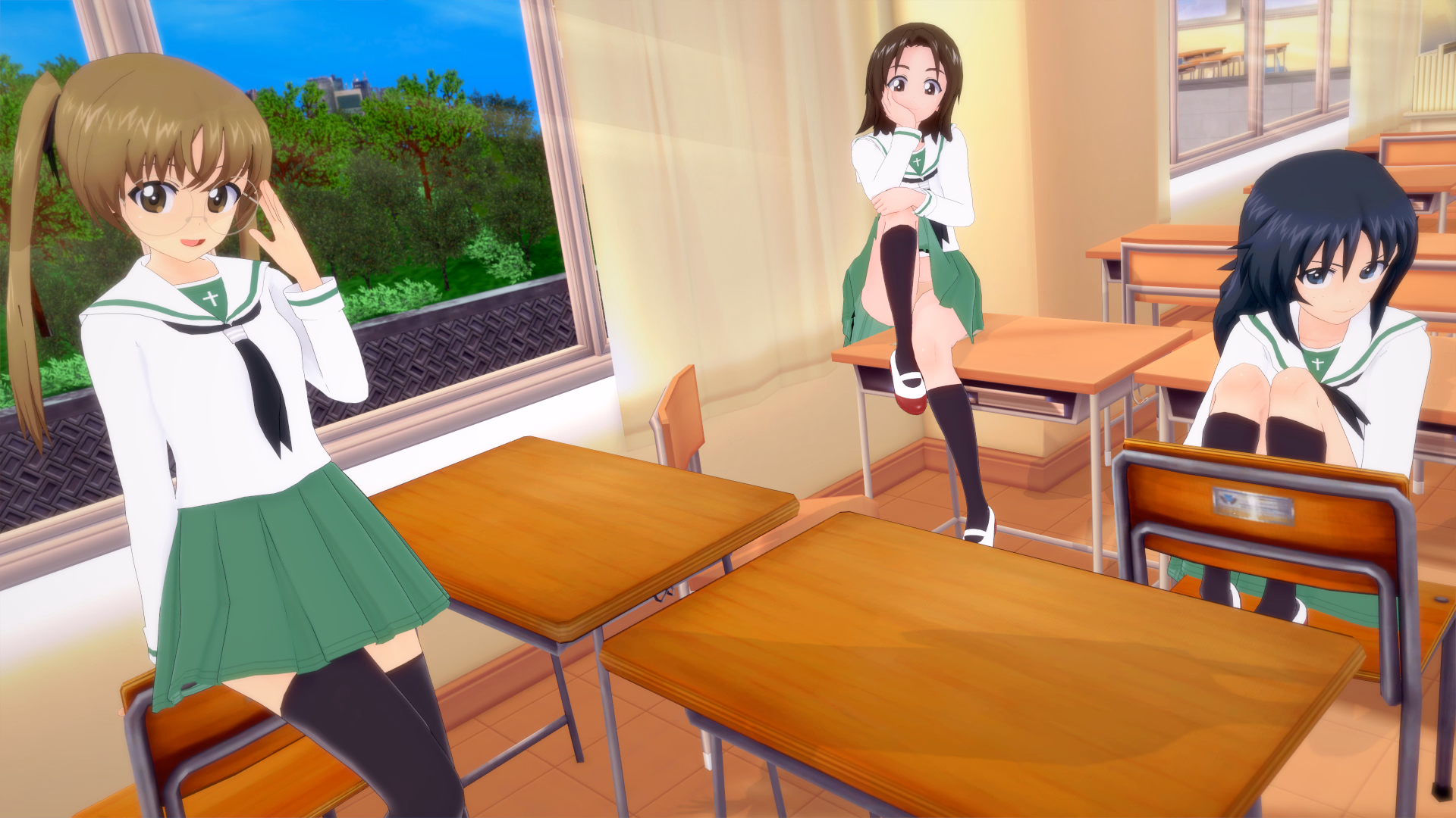 VN Ren'Py Completed Girls und Panzer der Panzussy [Final] [Upforkilling]