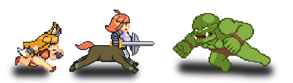 Others Completed Monster Girl Conquest Records Battle Orc [Final] [mozu field]
