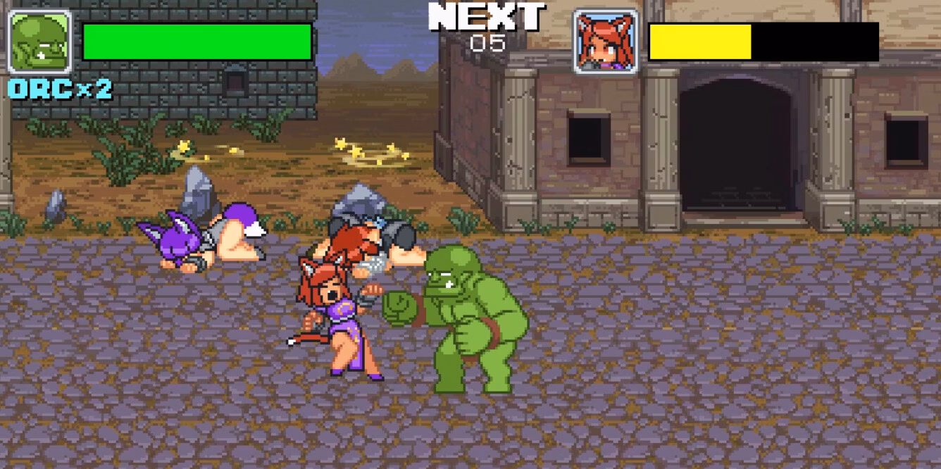 Others Completed Monster Girl Conquest Records Battle Orc [Final] [mozu field]