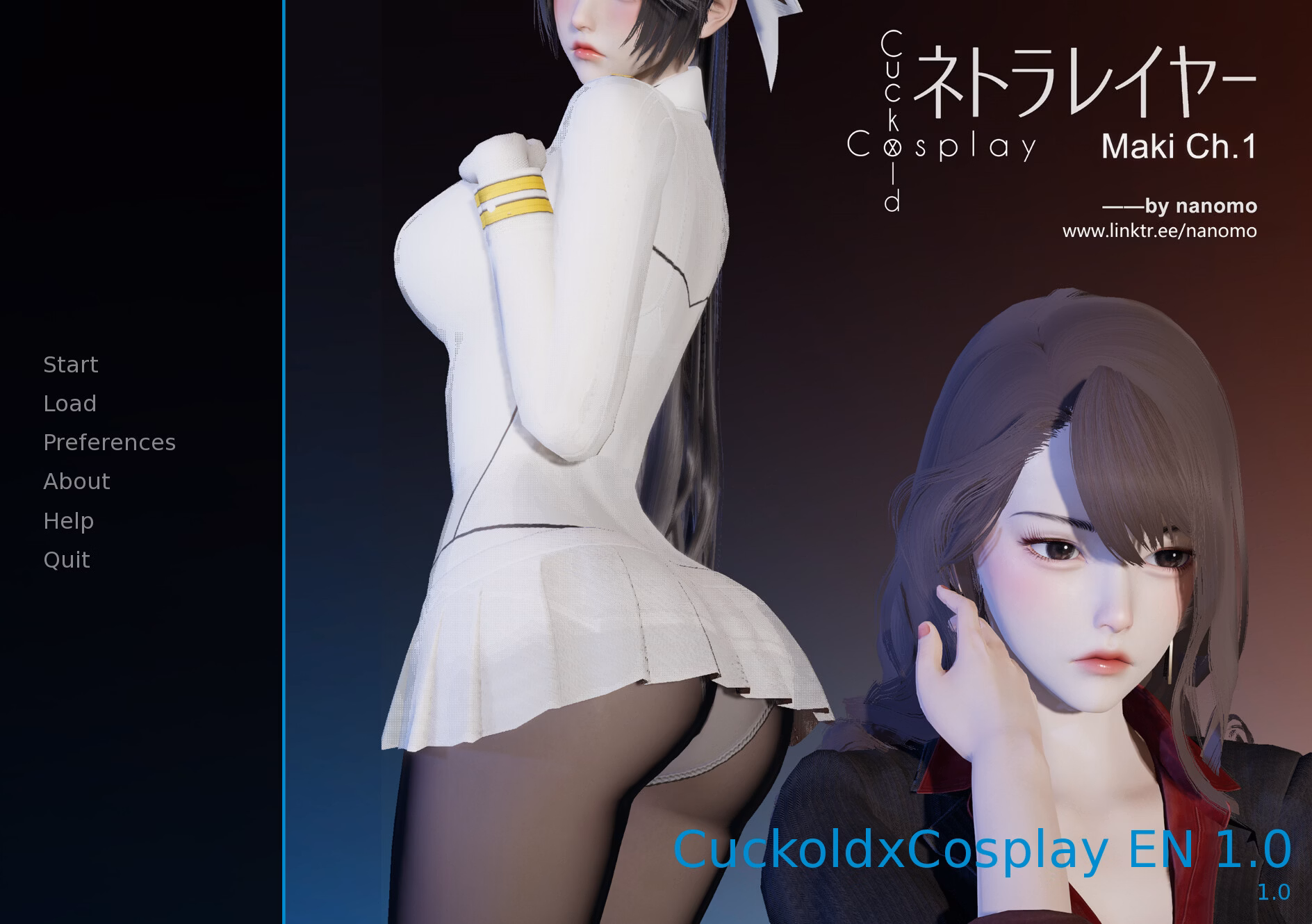 VN Ren'Py CuckoldxCosplay: Maki [Chapter 1] [nanomo]