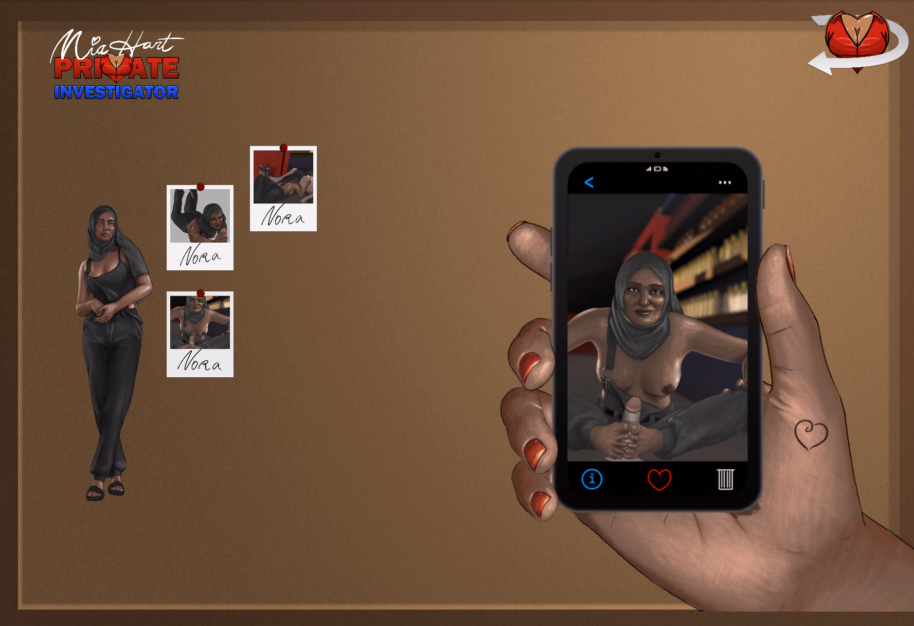 Unity Abandoned Mia Hart: Private Investigator [v0.2.1] [TeaTees]