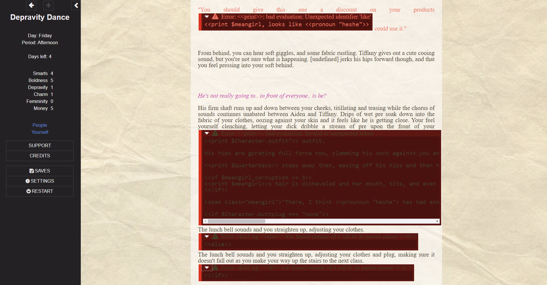 HTML Depravity Dance [v0.0.1] [ScandalousSheep]