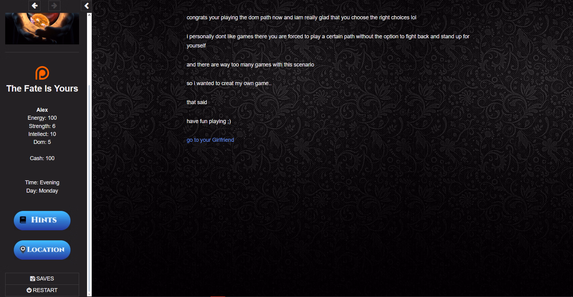 HTML Abandoned The Fate Is Yours [v0.06a Fix] [Hephaistos666]