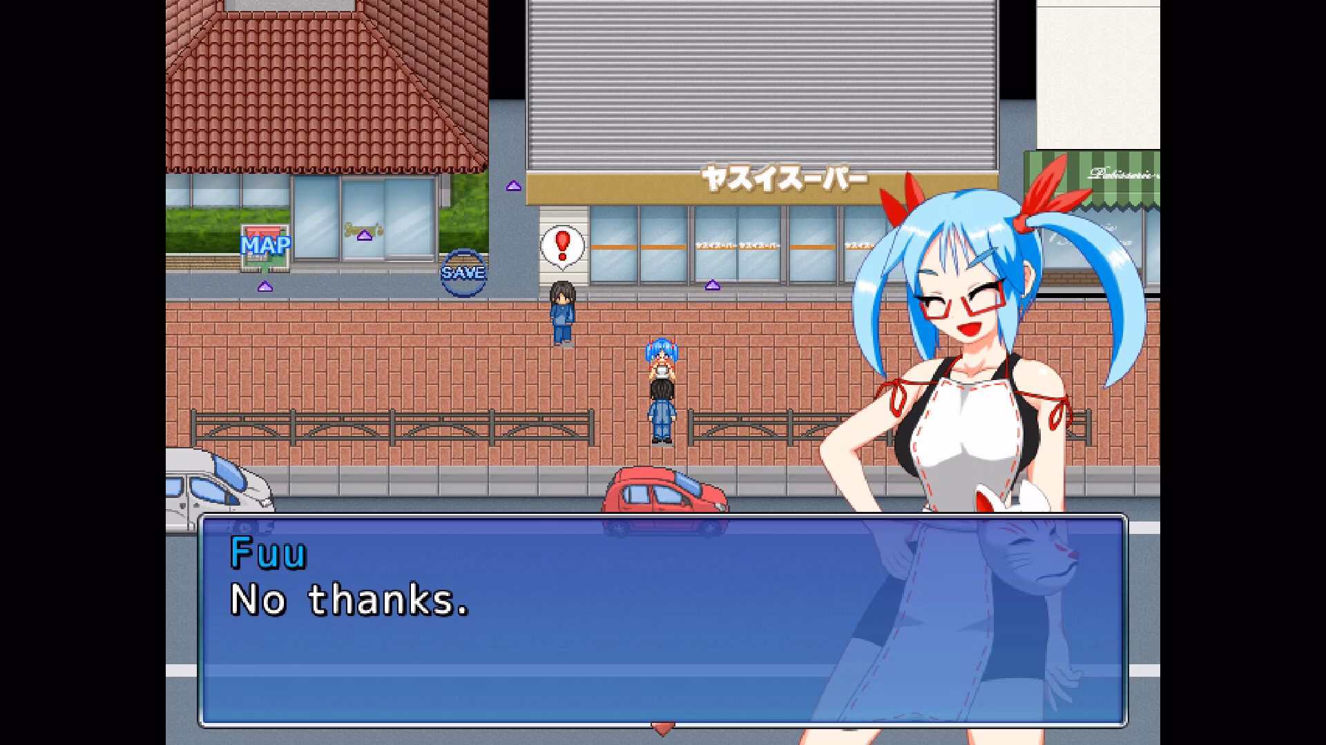 Wolf RPG Completed Pixel Town: Akanemachi Sideshow [v1.01] [Sprite Hills/Kagura Games]