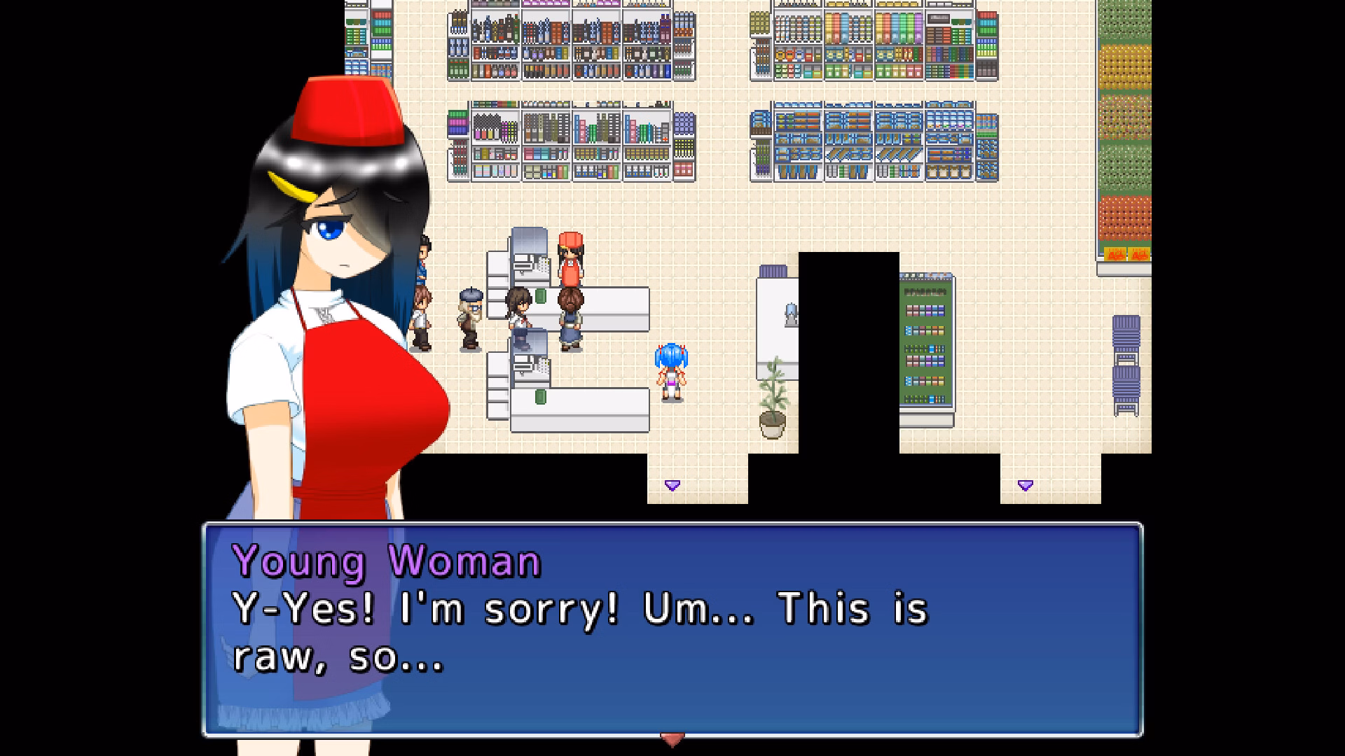 Wolf RPG Completed Pixel Town: Akanemachi Sideshow [v1.01] [Sprite Hills/Kagura Games]